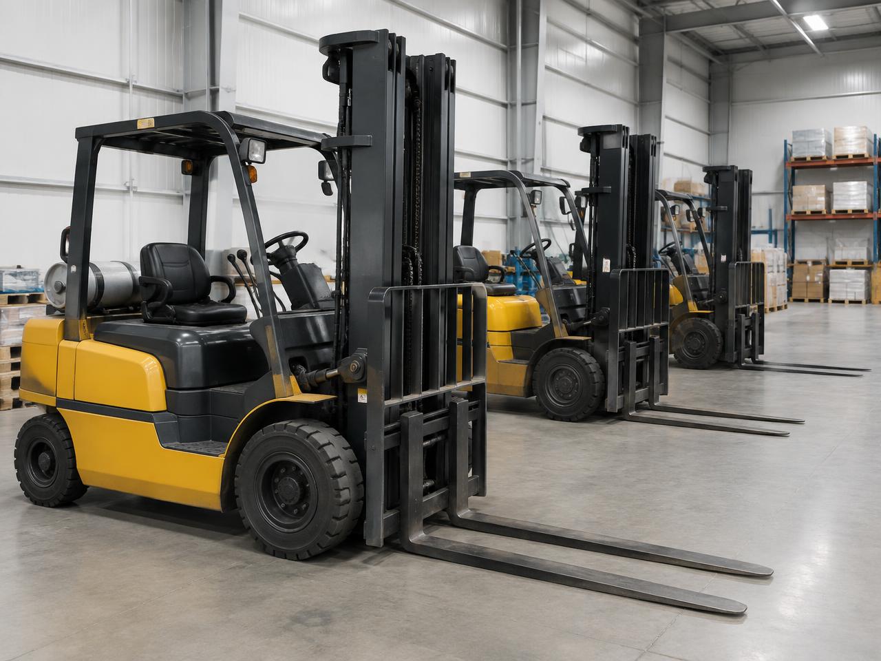 Forklifts — warehouse and storage equipment